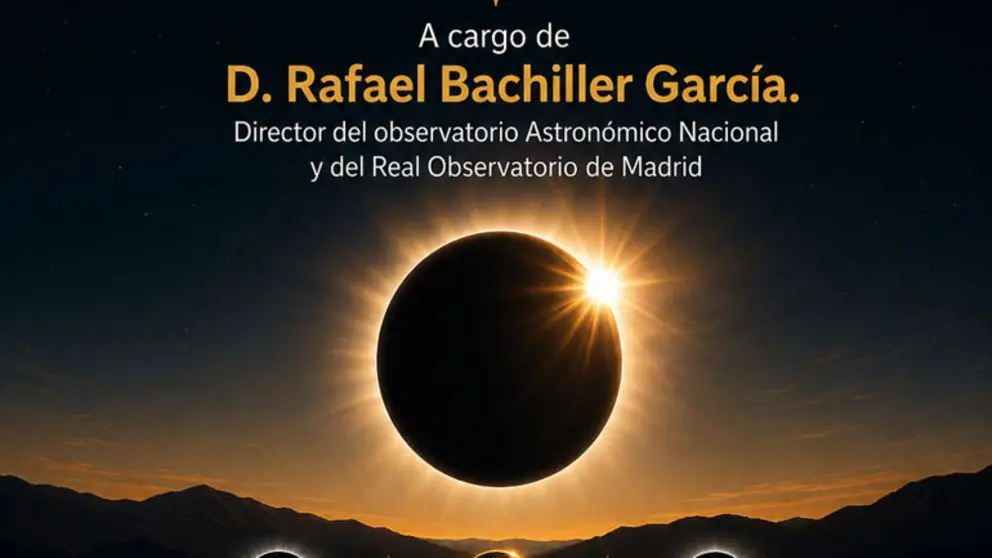 Conferencia en Tarazona &lsquo;Tres Eclipses. 2026 - 2027 - 2028&rsquo;