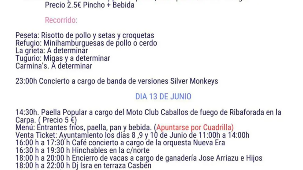 Programa de las Fiestas&nbsp;de la Juventud de Fontellas 2026