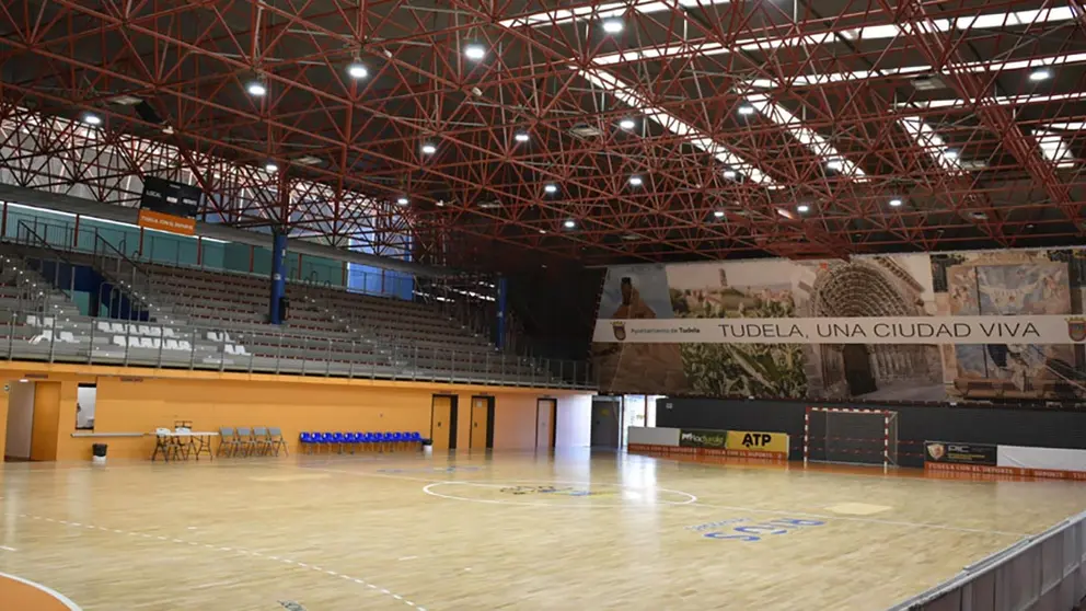 Pabell&oacute;n del Polideportivo Municipal Ciudad de Tudela