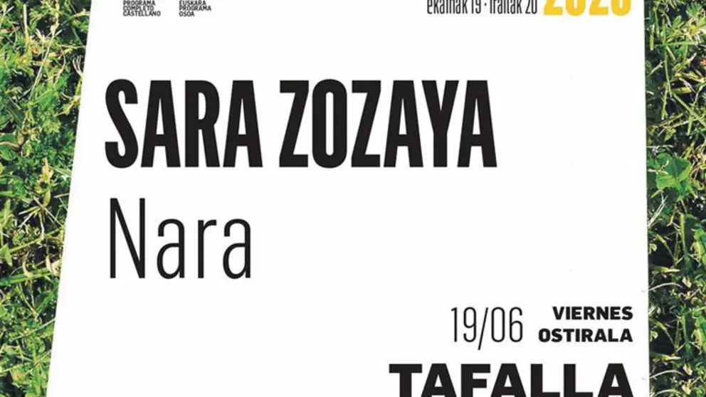 Concierto en Tafalla 'Nara' de Sara Zozaya