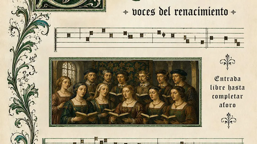 Concierto en Tudela 'Voces del Renacimiento' de Shinjiru