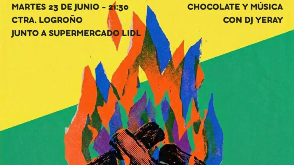 Hoguera de San Juan en Calahorra 2026