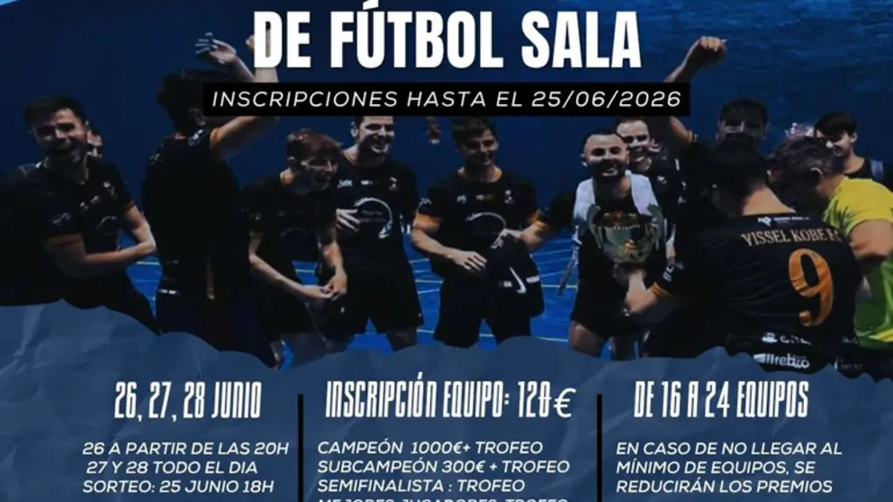 Torneo 48h de F&uacute;tbol Sala en Cintru&eacute;nigo 2026
