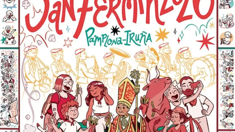 Programa de las Fiestas&nbsp;de San Ferm&iacute;n en Pamplona 2026