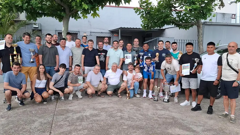 Al final de la Entrega de Trofeos, todos los premiados posaron juntos