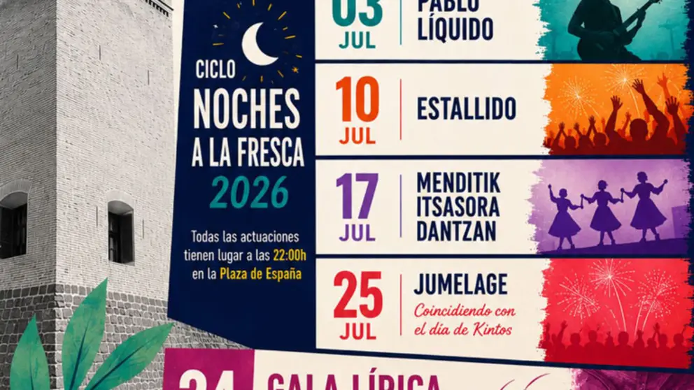 Agenda cultural Julio 2026 en Marcilla