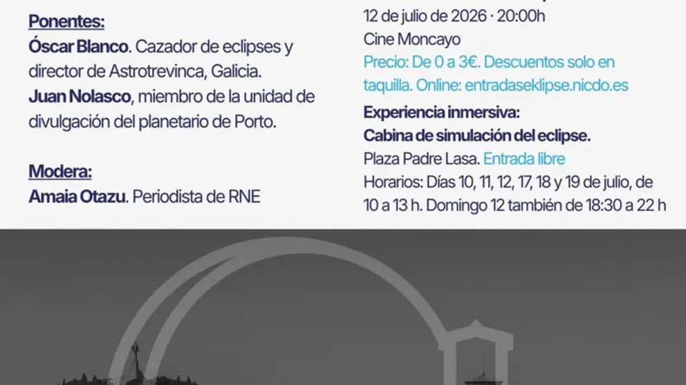 Conferencia en Tudela 'El d&iacute;a de las dos noches'