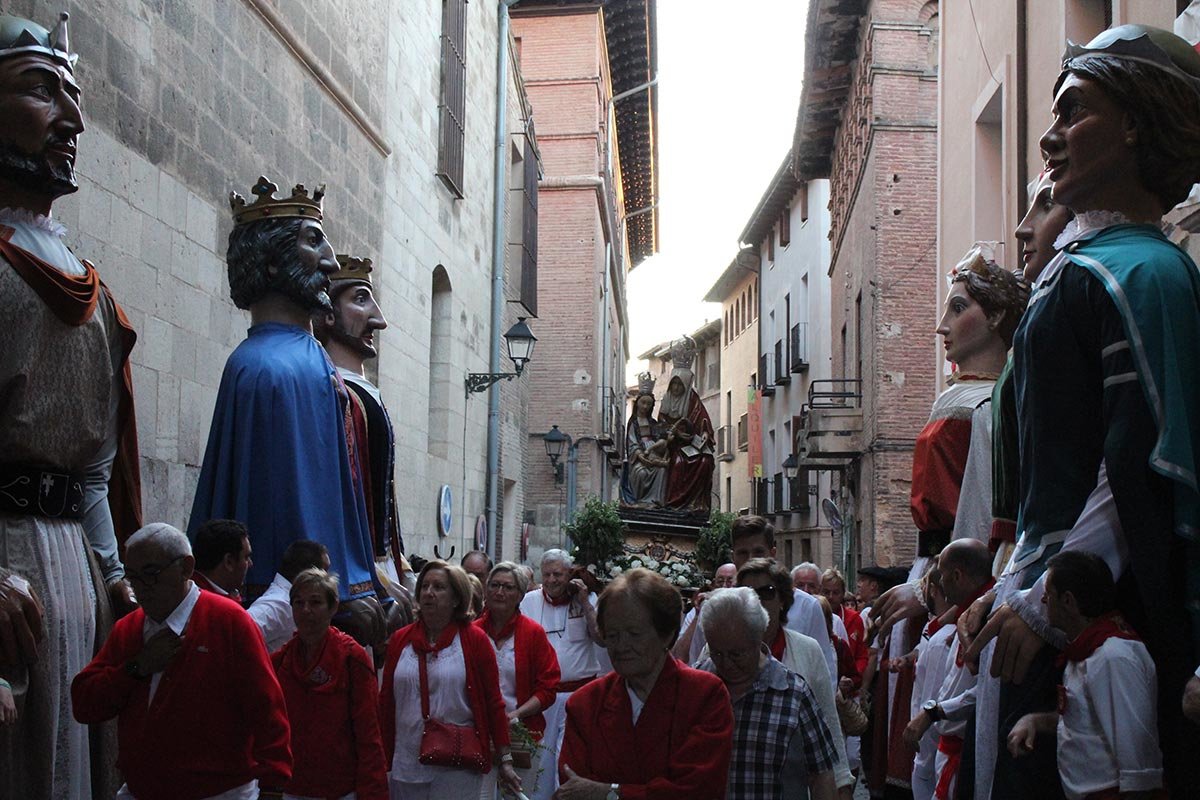 La procesión de Santa Ana la Vieja, momento único en las fiestas