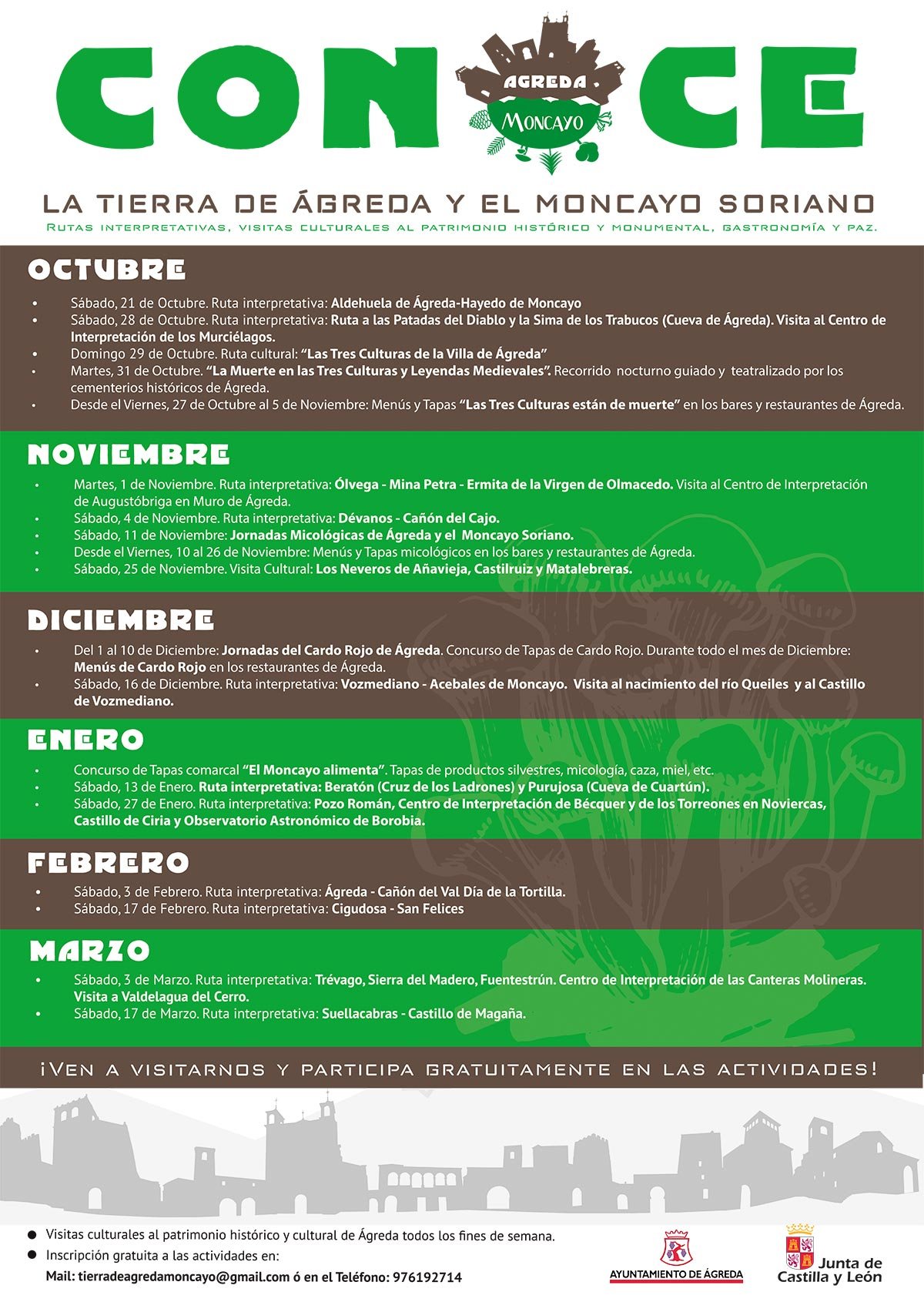 Cartel Rutas Otoño-Invierno 2017-2018