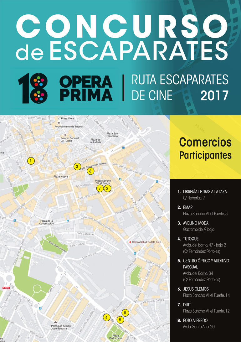 II Concurso de escaparates 'Opera Prima'