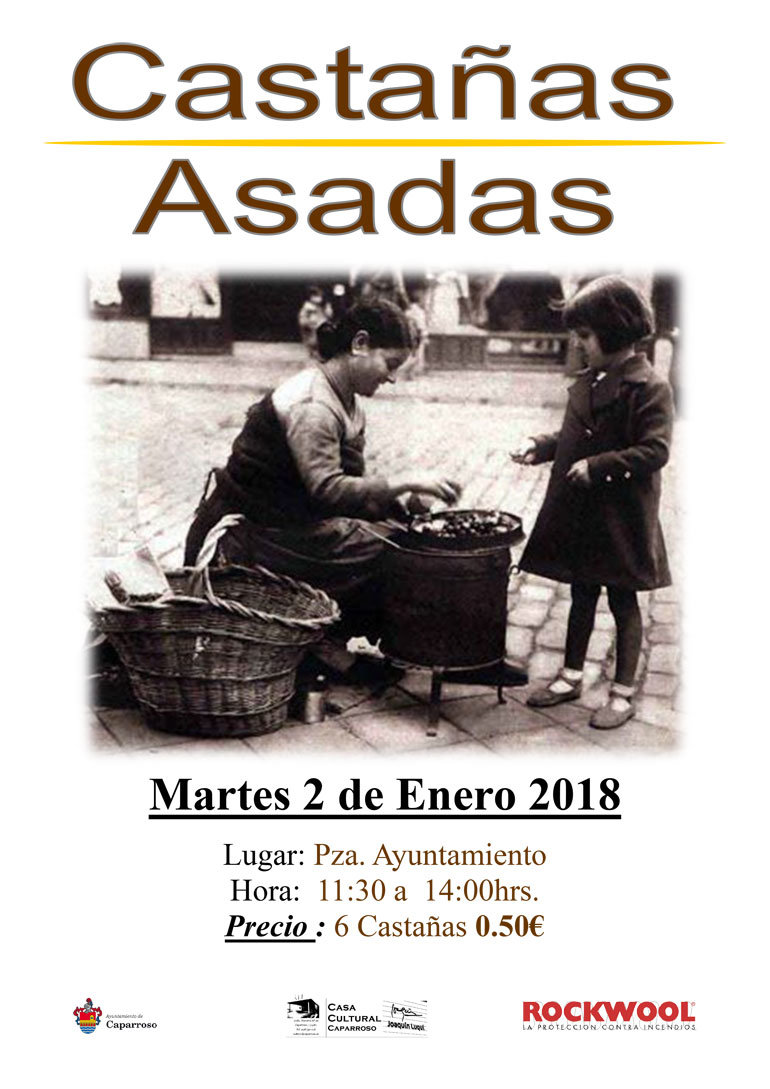 Castañas asadas en Caparroso