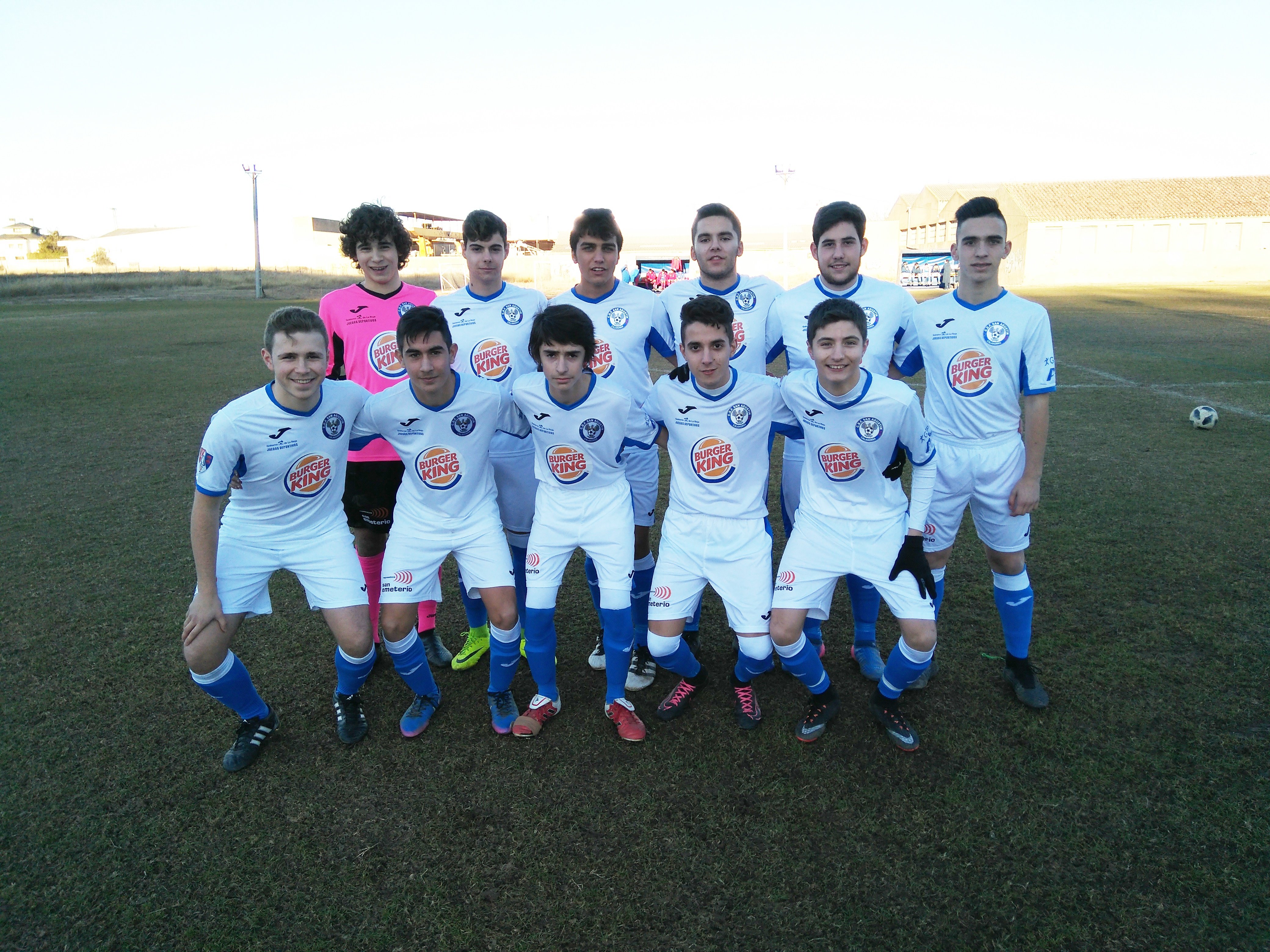 Equipo juvenil del CDF San Agustín de Calahorra