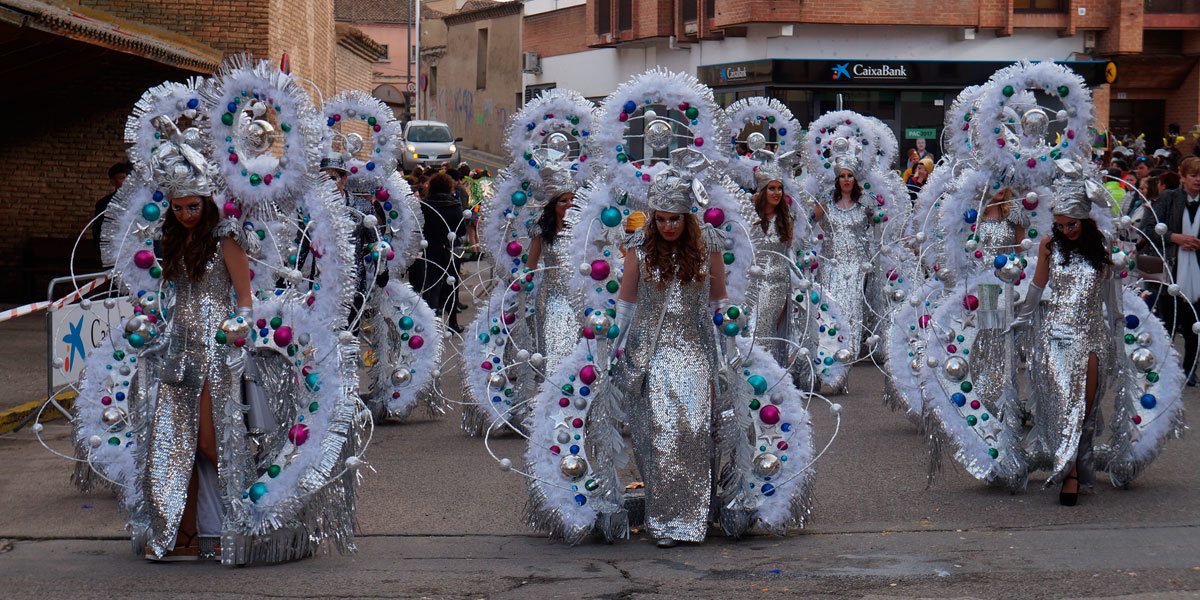 Uno de los grupos en el carnaval de 2017