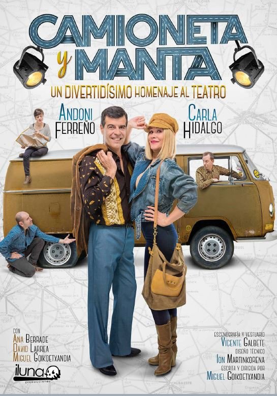 Teatro 'Camioneta y manta' con Andoni Ferreño y Carla Hidalgo