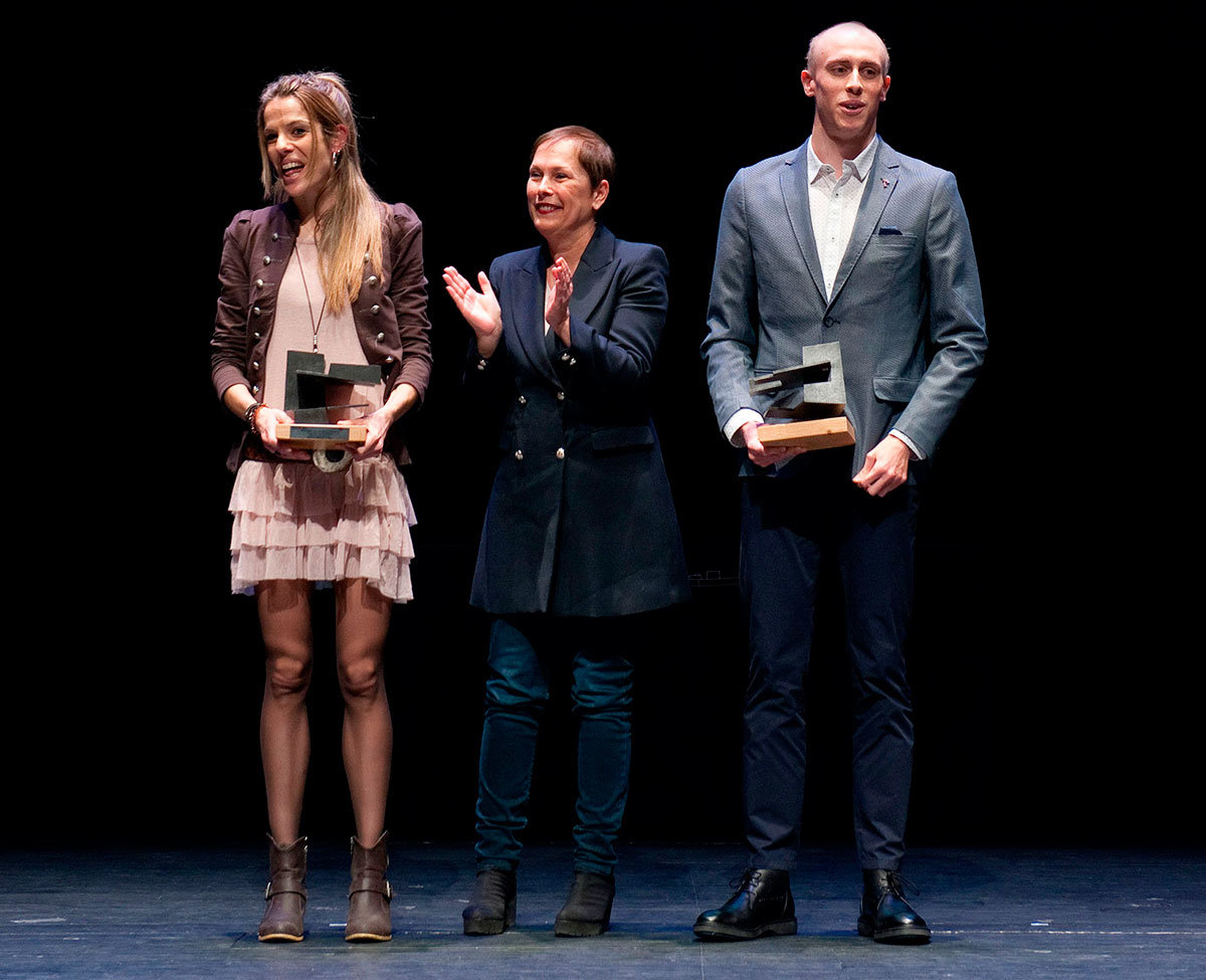 Maitane Melero e Iván Salguero