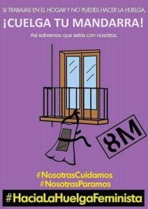 Día Internacional de la Mujer en Olite Huelga feminista