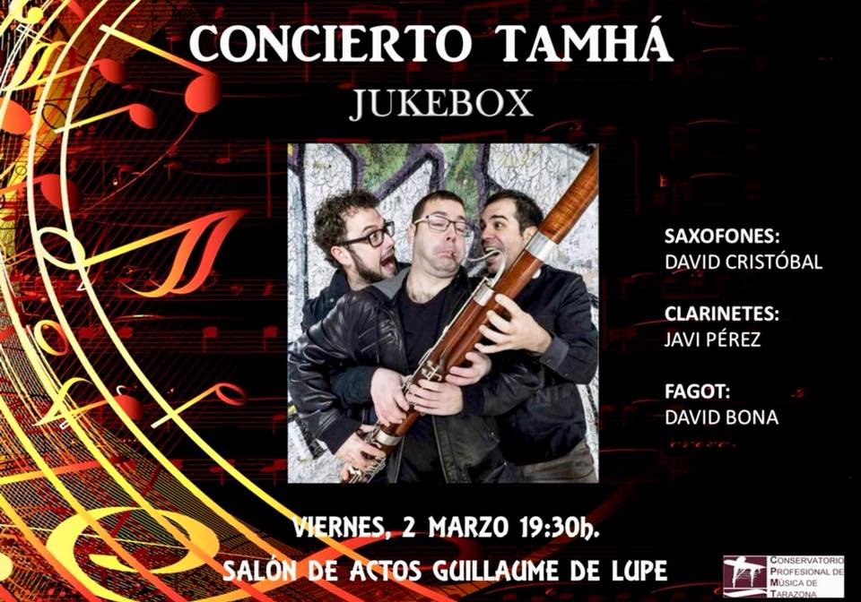Concierto en Tarazona 'JuKeBoX' con Tamhá Ensemble