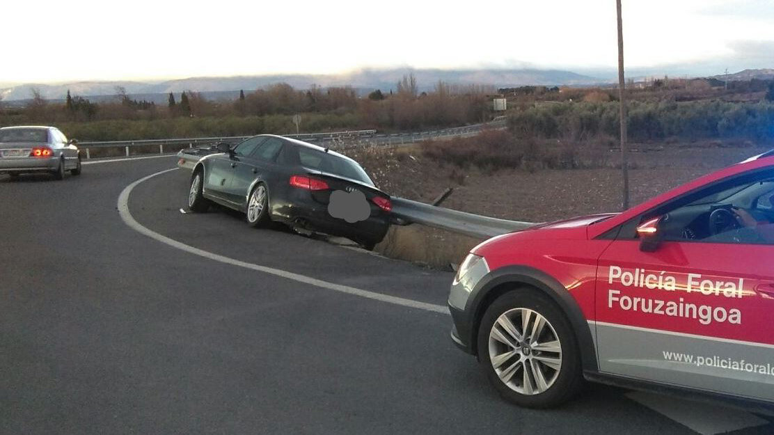 Accidente en Murchante