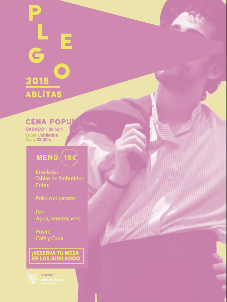 Cena popular Plego Ablitas