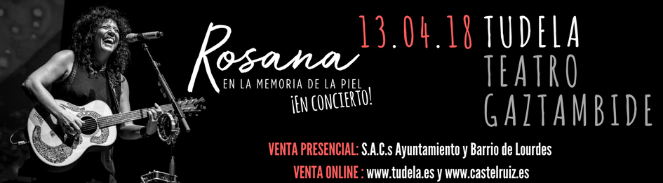 Concierto 'En la Memoria de la Piel' de Rosana