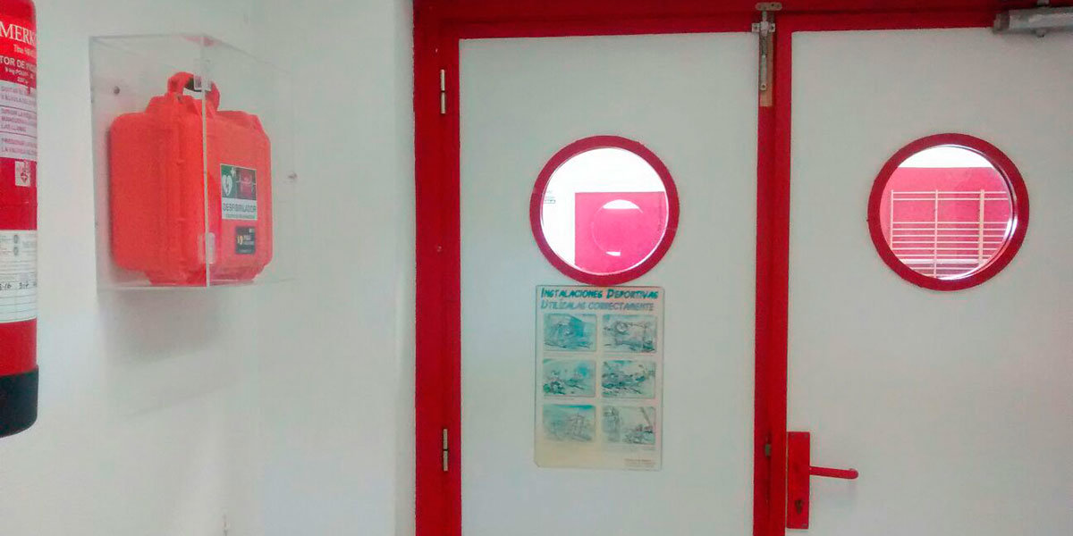 Desfribilador en Arguedas