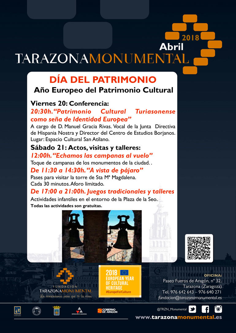 Día del Patrimonio 2018 en Tarazona