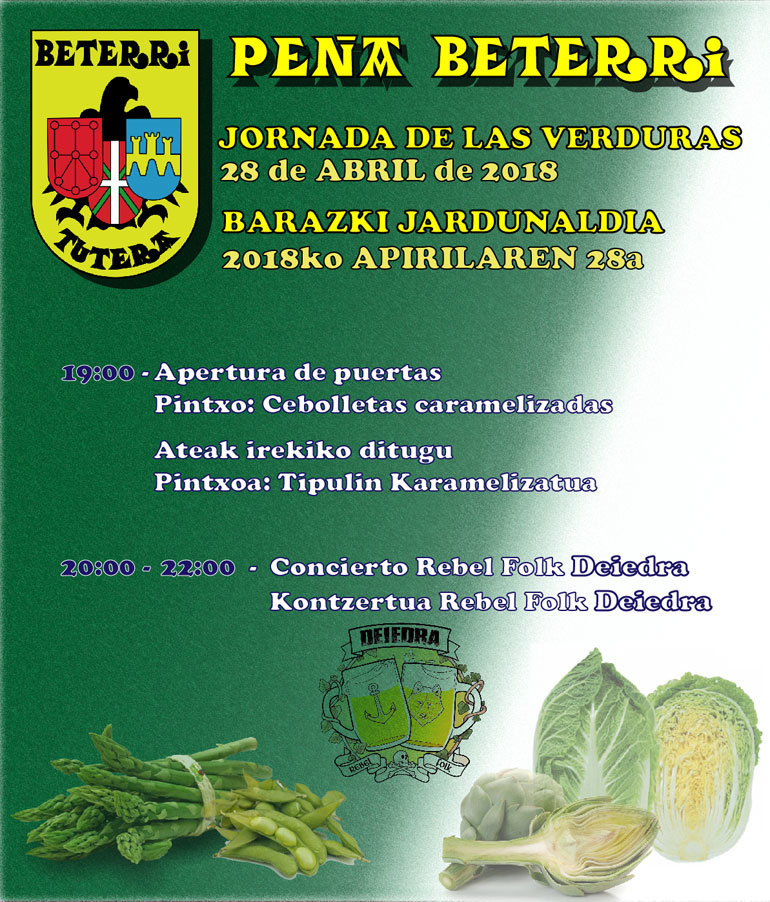 Jornadas verduras Peña Beterri