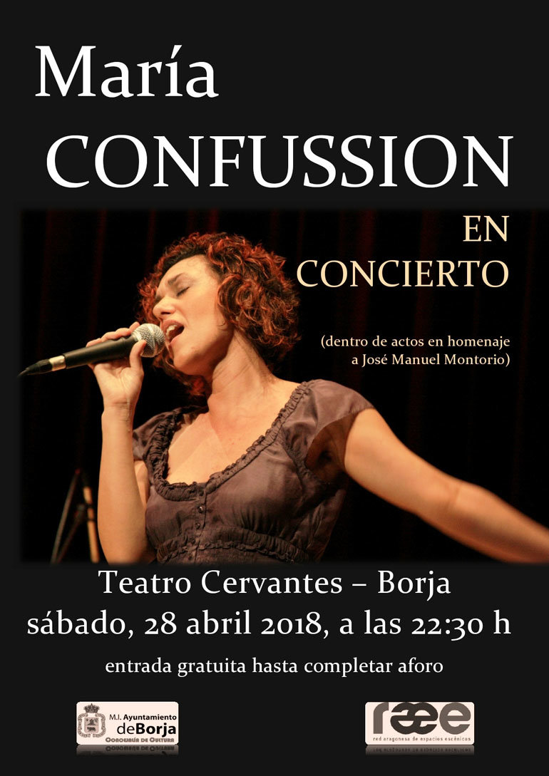 Actuación de Mariaconfussion