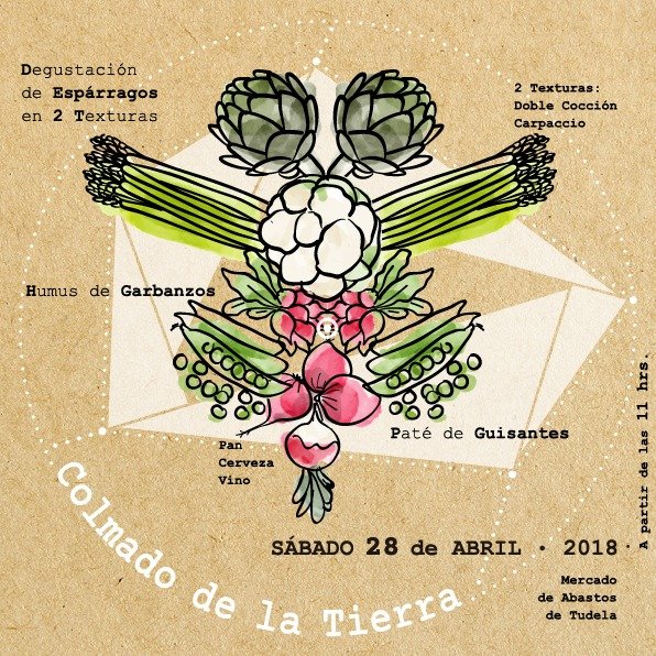 Verduras en el mercado Colmado de la Tierra