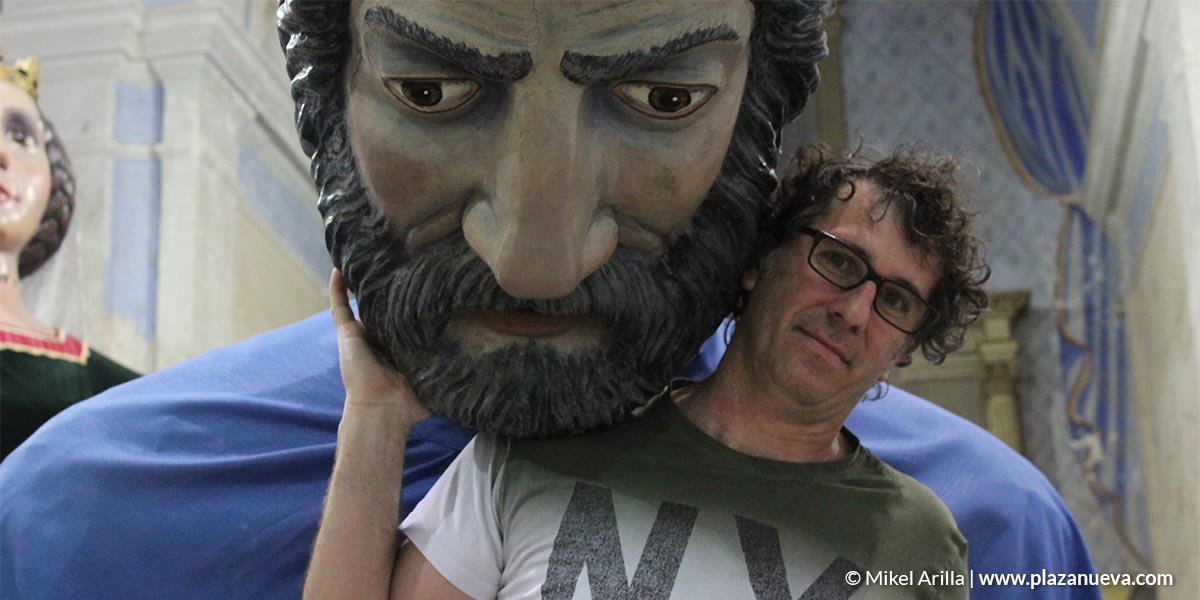 Roberto Maestu, con Sancho