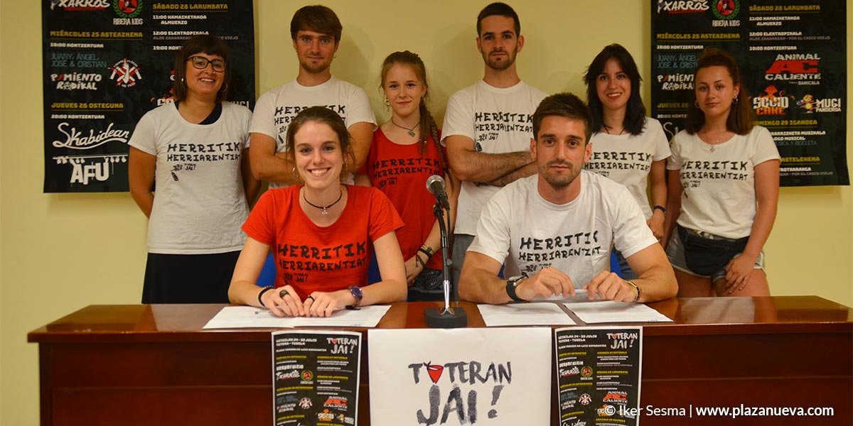Tuteran Jai presenta su promación para estas Fiestas de Tudela