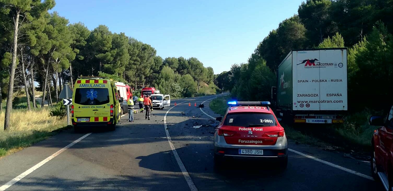 Accidente mortal cerca de Los Abetos
