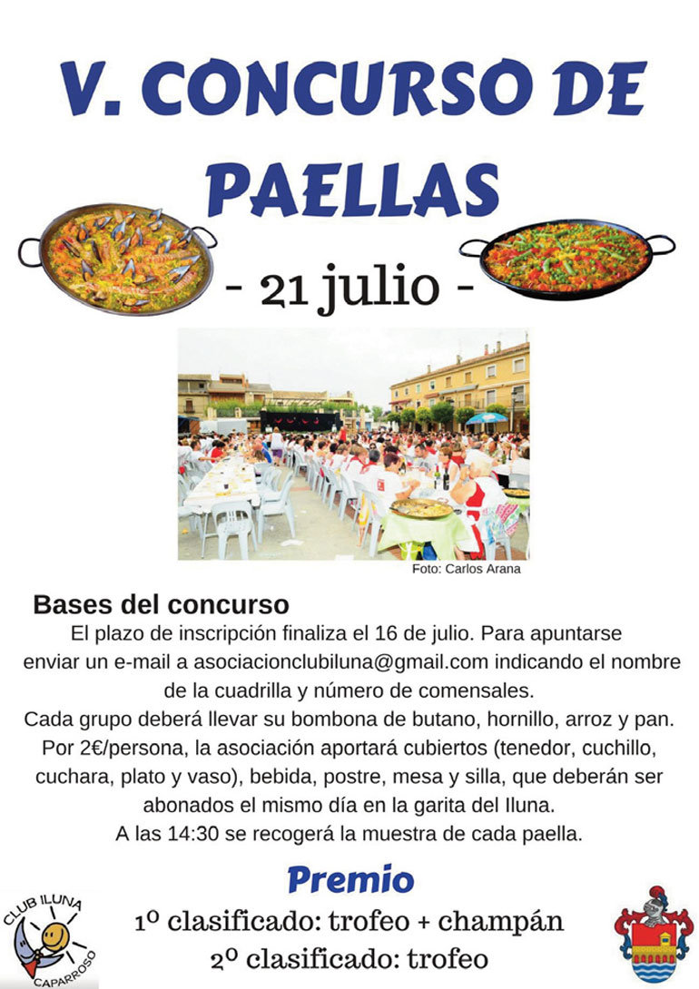 V Concuso de paellas en Caparroso
