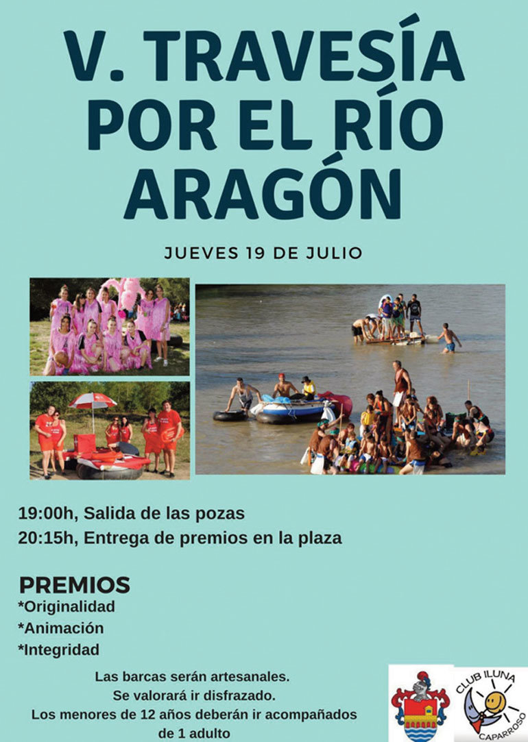 V Travesía por el río Aragón