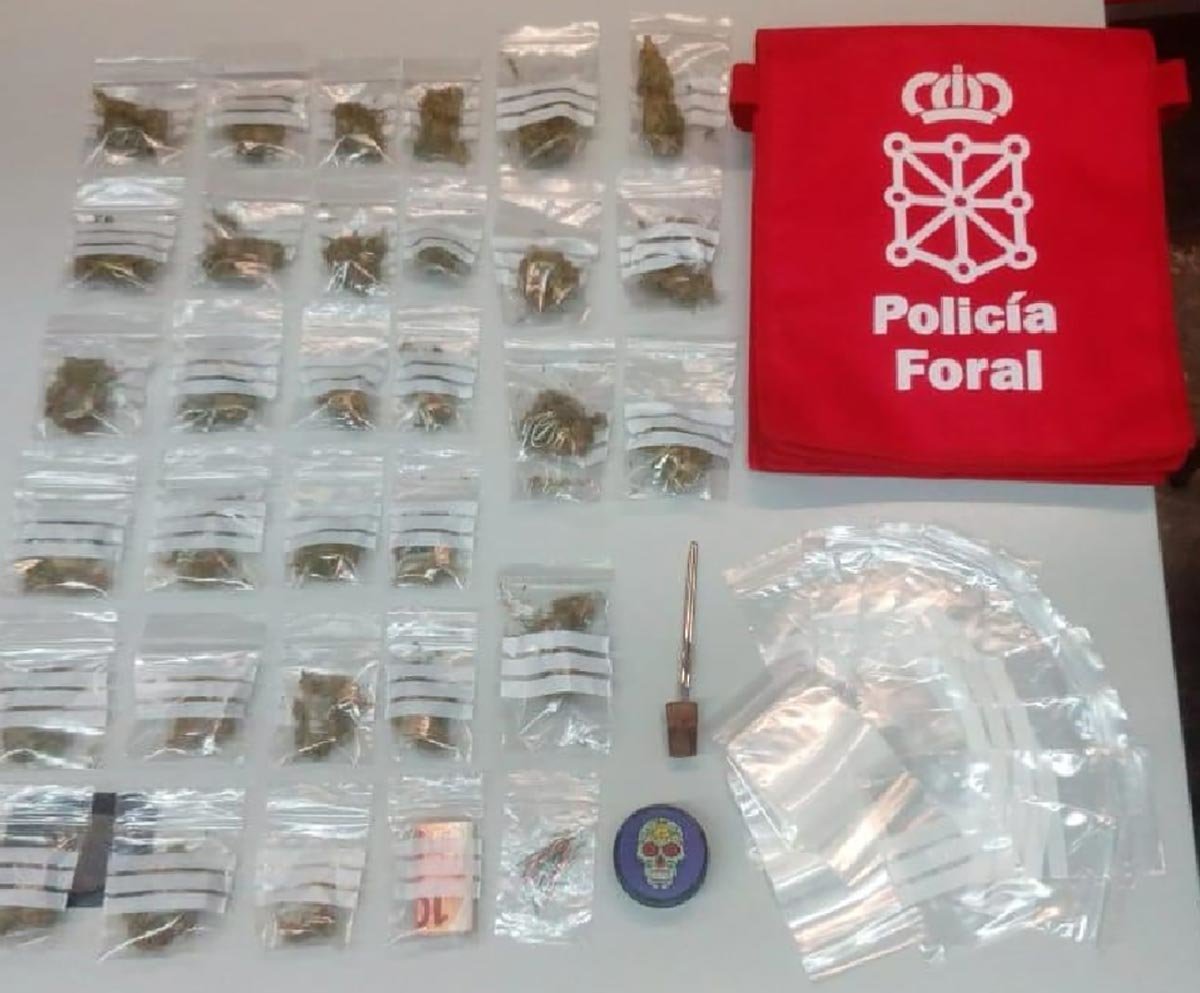 Marihuana preparada para su venta