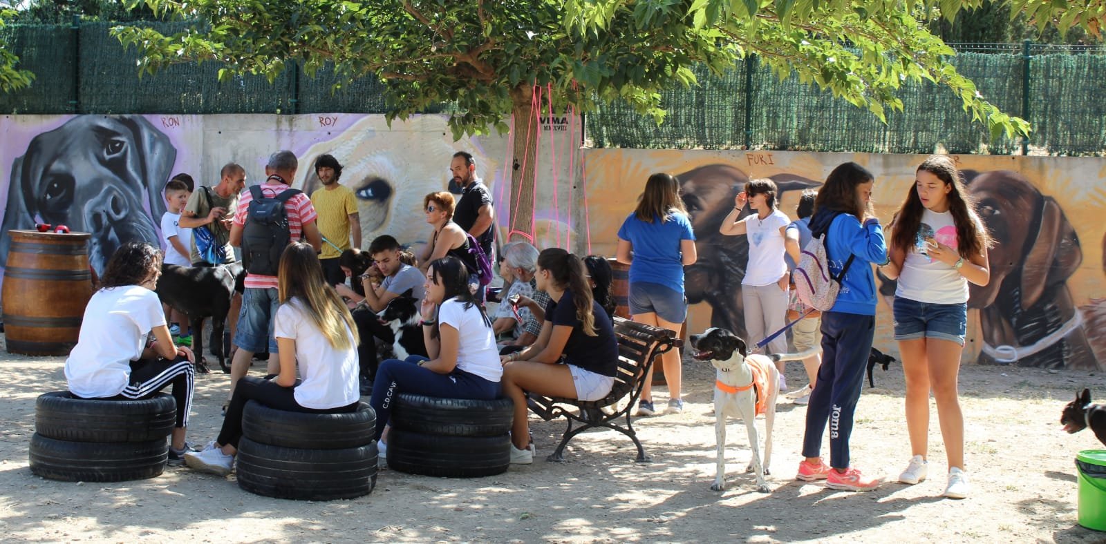 Inaugurado el Parque Canino de Cascante 1