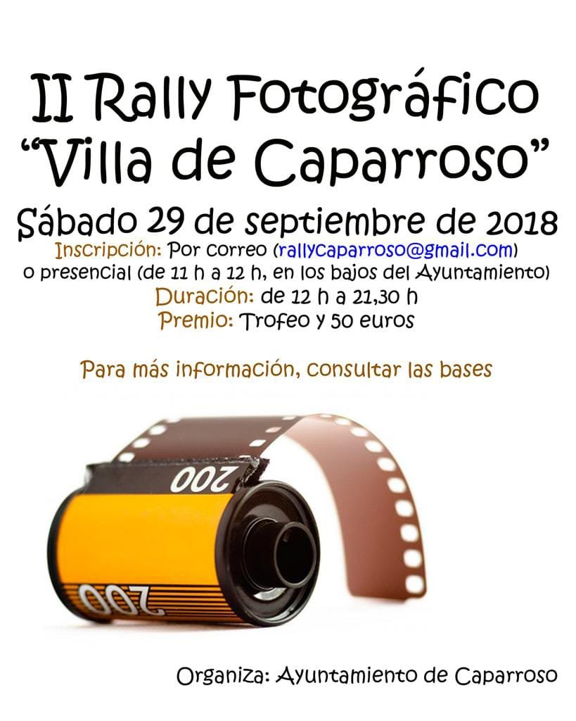 II Rally fotográfico 'Villa de Caparroso'