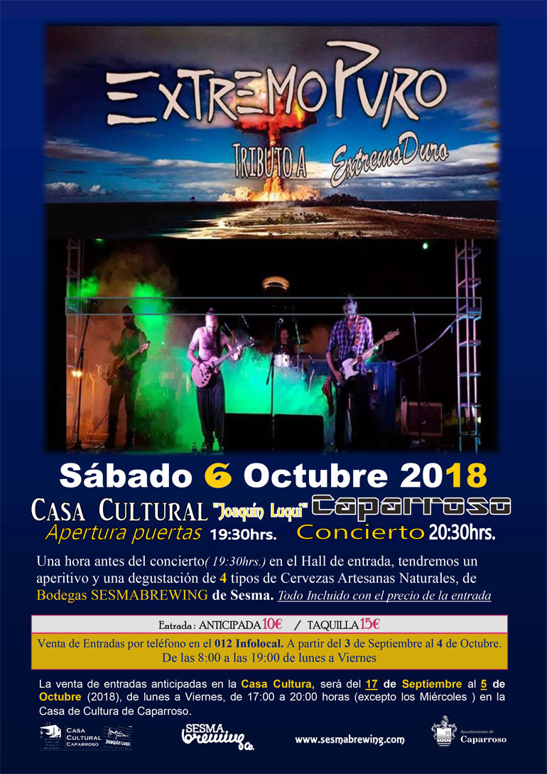 Concierto 'ExtremoPuro' tributo a Extremoduro