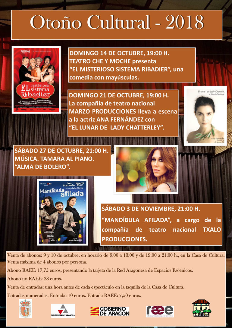 Otoño Cultural 2018 en Tauste