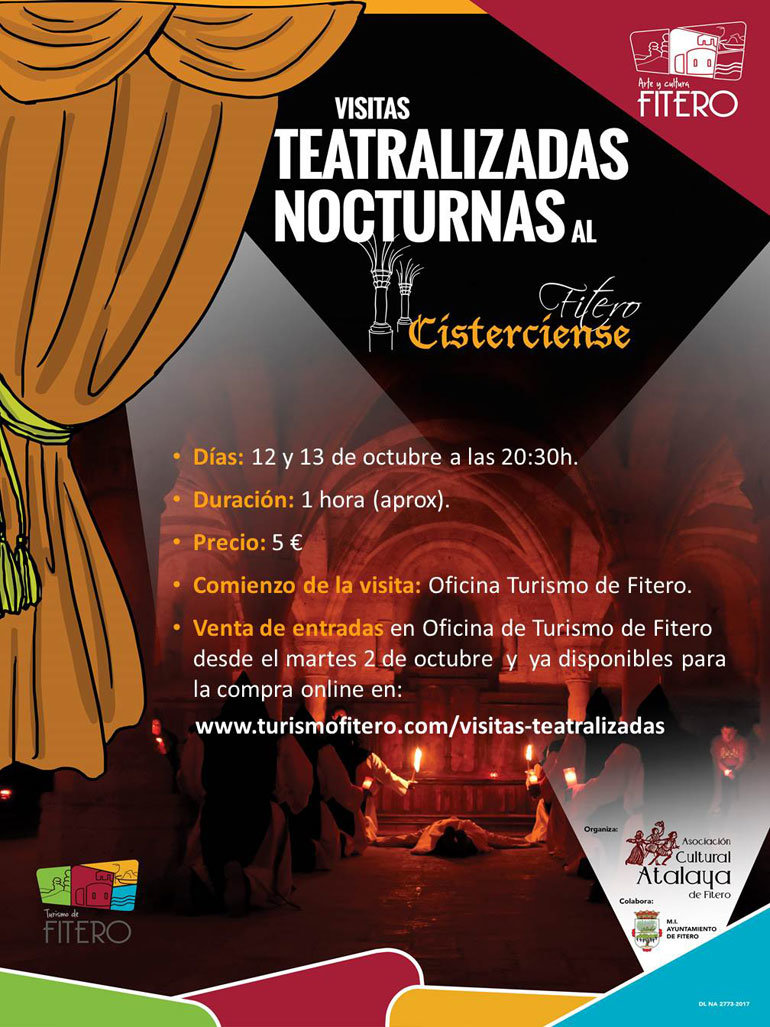 Visita teatralizada nocturna al Fitero Cisterciense