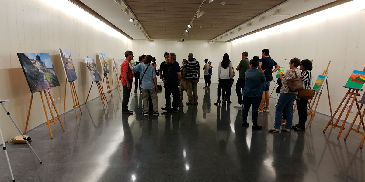 VI Certamen de pintura al aire libre de Ribaforada 1