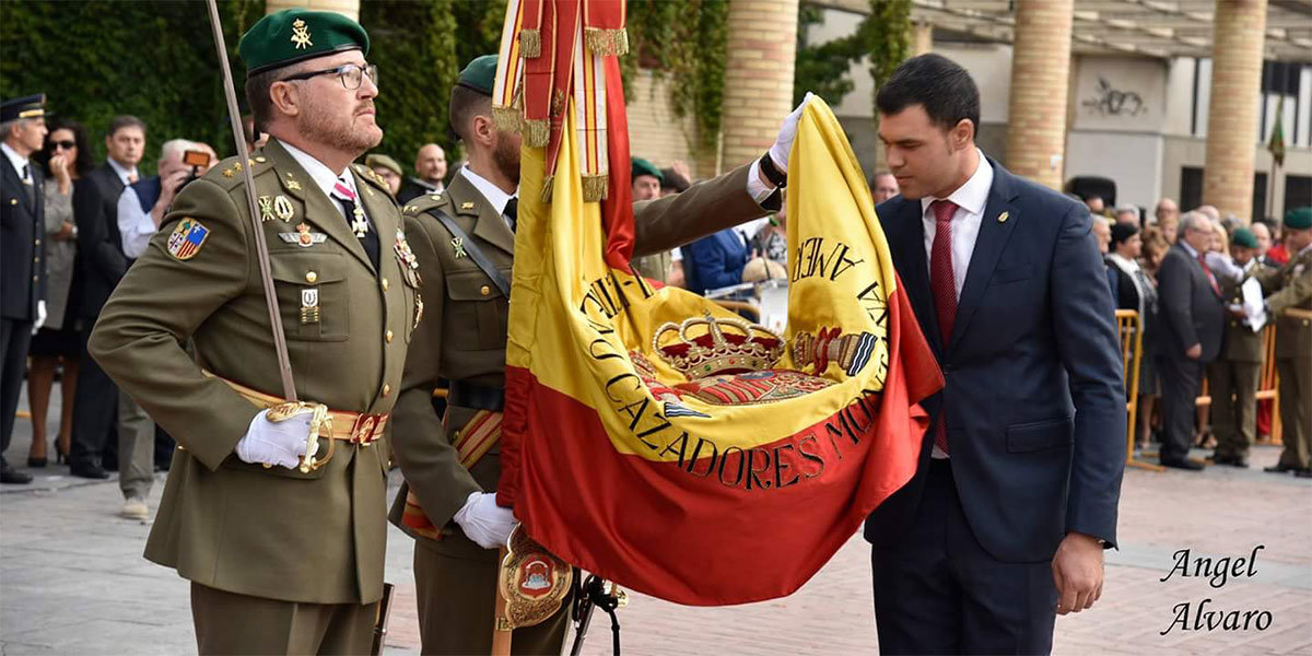 Javier García PPN jura bandera tudela