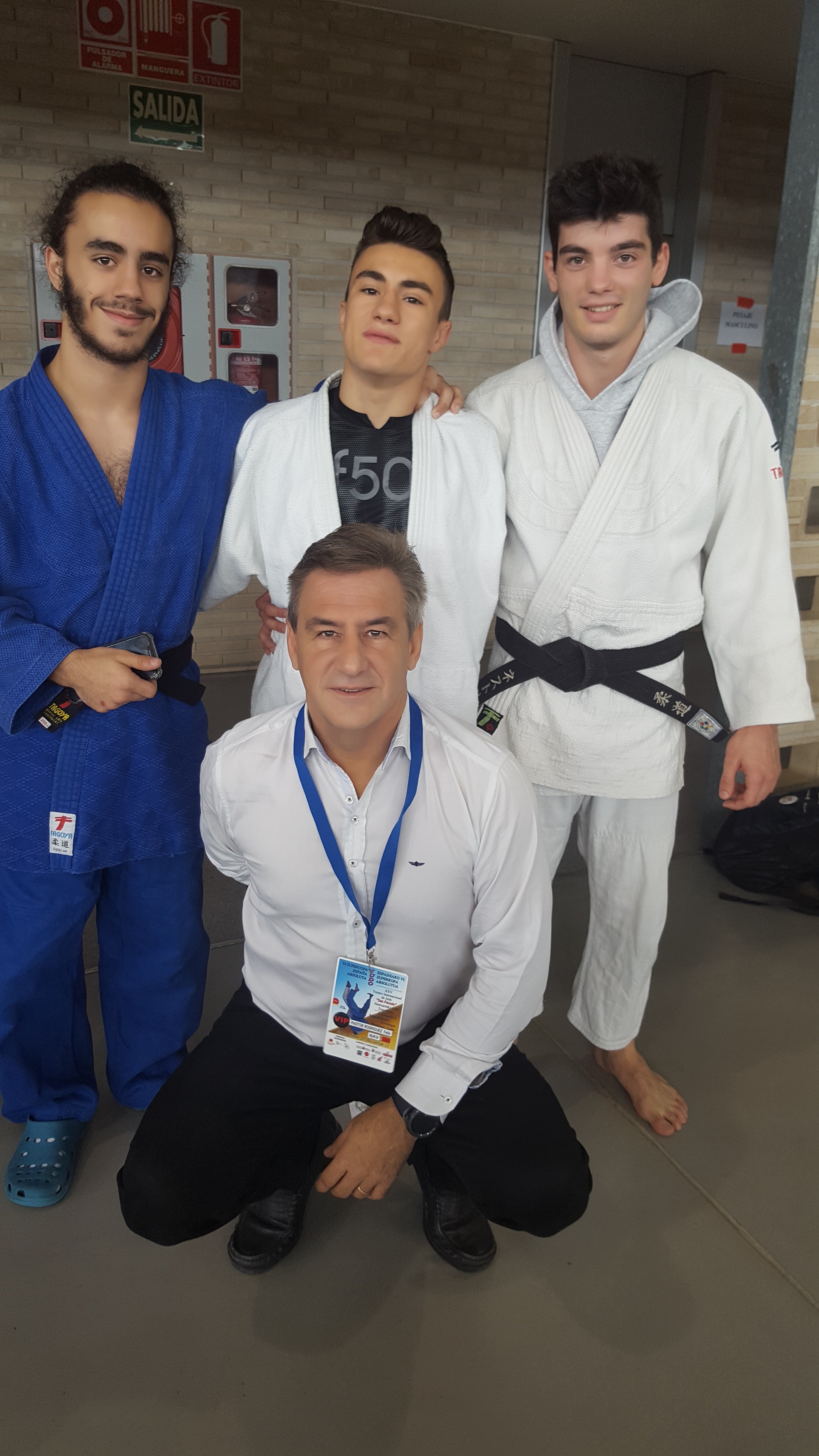Adrian, Yurian, Nestor y Félix