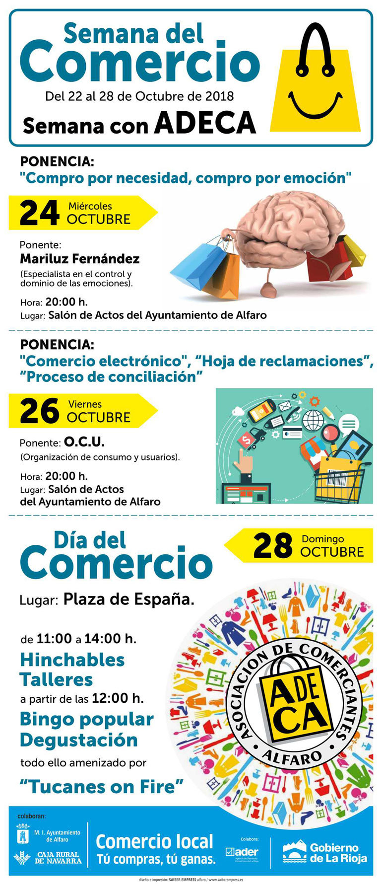 Semana del Comercio, Semana con ADECA en Alfaro