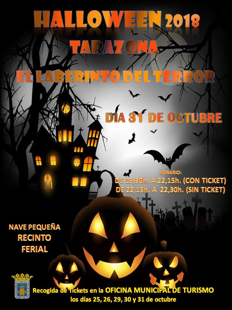 Halloween en Tarazona el Laberinto del Terror