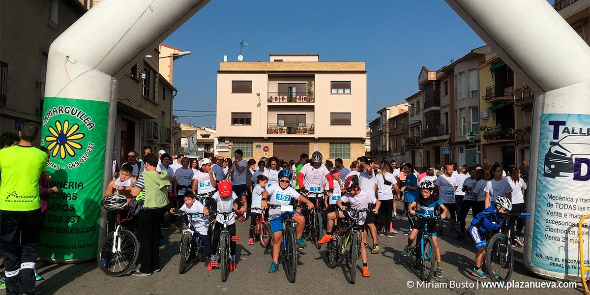 Carrera solidaria de Villafranca bicis