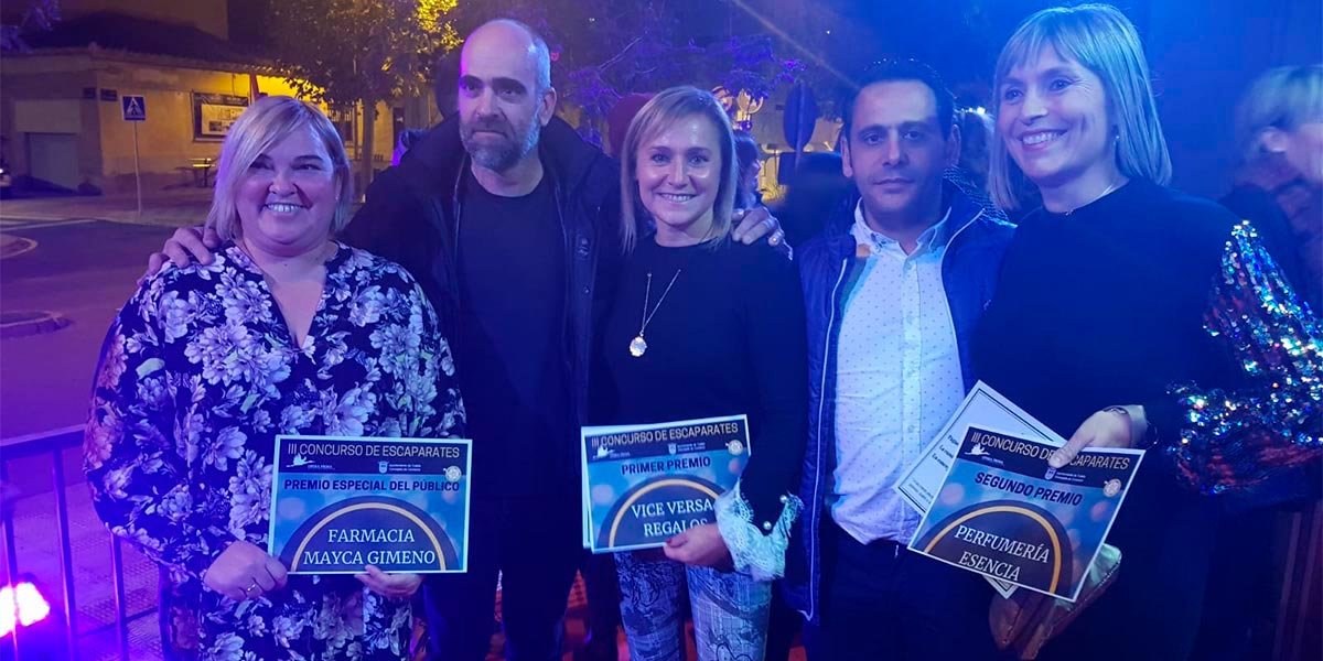 Ganadores del III Concurso de Escaparates Opera Prima