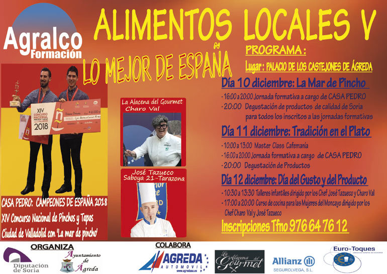 V Alimentos locales de Ágreda