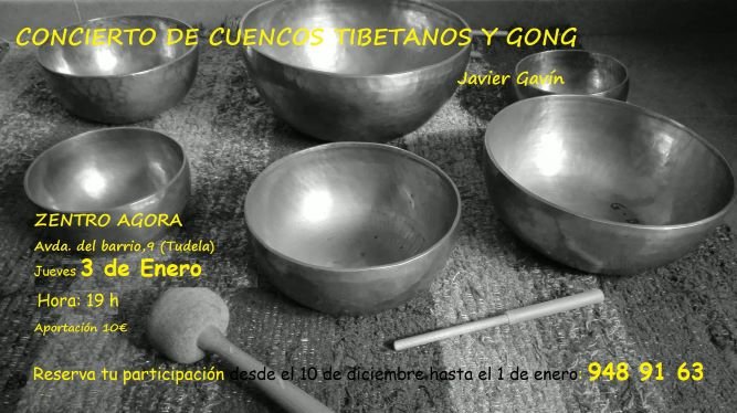 Concierto 'Gong y Cuencos Tibetanos' con Javier Gavin