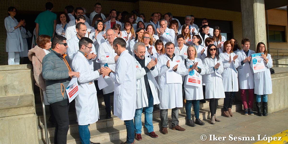 Huelga de los profesionales de Salud